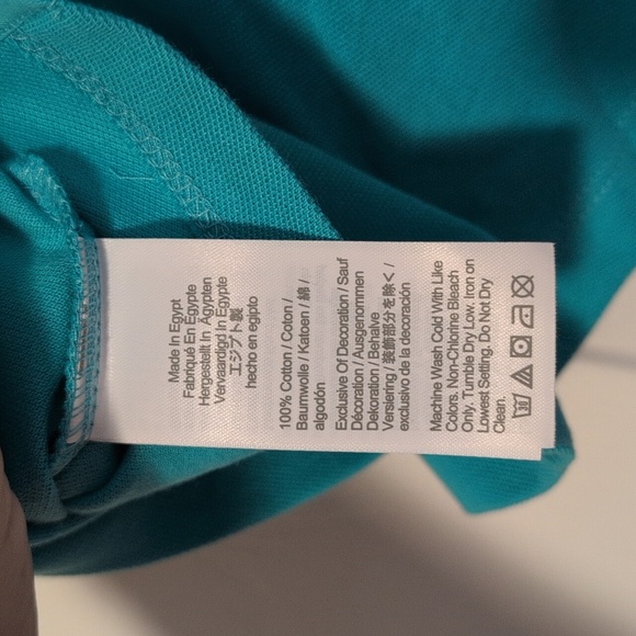 Boys Crewcuts Turquoise Green Polo with Embroidered Turtle NWT Size S - Picture 6 of 6